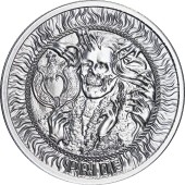 Серебряный раунд 1oz Гордость "Семь Cмертных Грехов" США