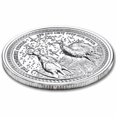 Серебряная монета 1oz Южный Крест 2 доллара 2026 Ниуэ (высокий рельеф)