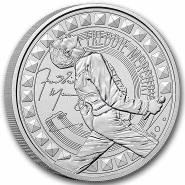 Монета Легенды Музыки: Фредди Меркьюри 5 английских фунтов 2026 Великобритания