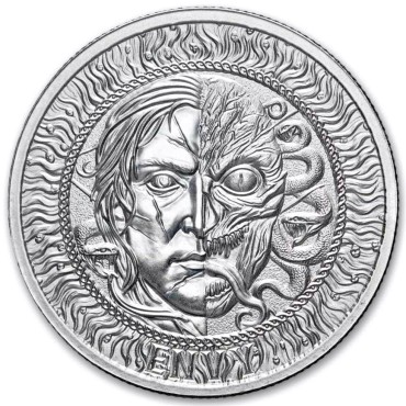 Серебряный раунд 1oz Зависть "Семь Cмертных Грехов" США
