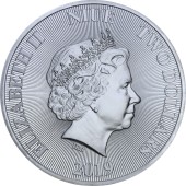 Срібна монета 1oz Рік Собаки Дісней Міккі Маус 2 долара 2018 НІУЕ