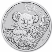 Срібна монета 1oz Коала 1 долар 2026 Австралія