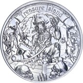 Купить-Серебряная монета 1oz Остров Сокровищ 2 доллара 2026 Ниуэ в Киеве с доставкой по всей Украине