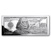 Срібна банкнота 4oz "100 доларів" 2026 США