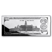 Серебряная банкнота 4oz "100 долларов" 2026 США