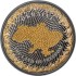 Срібна монета 1oz Україна Земля Cвободи 1000 Сатоші 2026 Сполучені Крипто Штати (позолота)