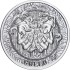 Срібний раунд 1oz Жадібність "Сім Смертних Гріхів" США