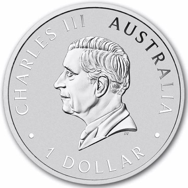 Серебряная монета 1oz Эму 1 доллар 2026 Австралия