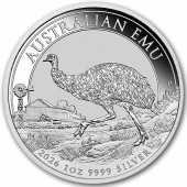 Срібна монета 1oz Австралійський Ему 1 долар 2026 Австралія