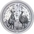 Серебряная монета 1oz Южный Крест 2 доллара 2026 Ниуэ (высокий рельеф)
