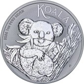 Серебряная монета 1oz Коала 1 доллар 2026 Австралия