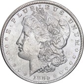 Срібна монета Долар Моргана 1 долар 1885 США (BU)