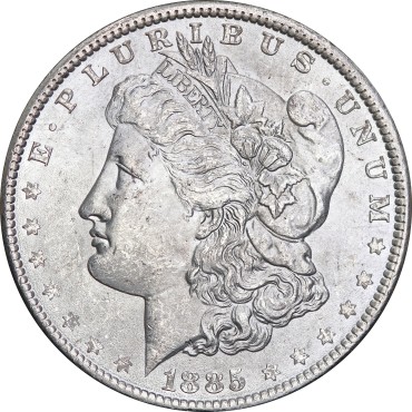Срібна монета Долар Моргана 1 долар 1885 США (BU)