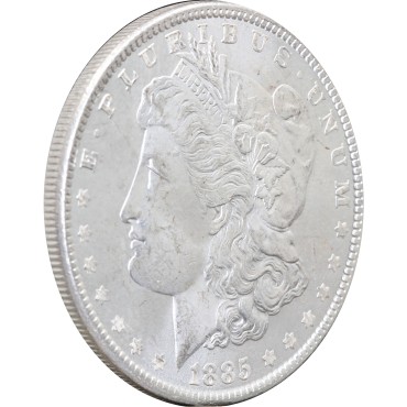 Серебряная монета Доллар Моргана 1 доллар 1885 США (BU)