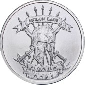 Срібний раунд 1oz Molon Labe "Прийди Та Візьми" США