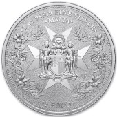 Срібна монета 1oz Золотий Орел 5 Євро 2026 Мальта