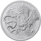 Срібна монета 1oz Золотий Орел 5 Євро 2026 Мальта