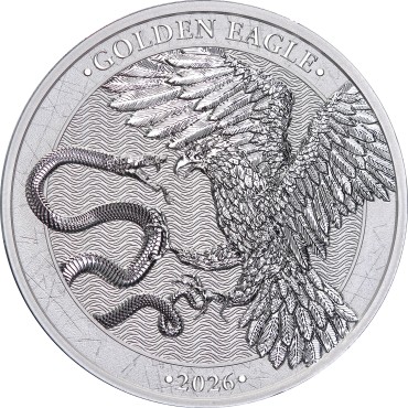 Срібна монета 1oz Золотий Орел 5 Євро 2026 Мальта