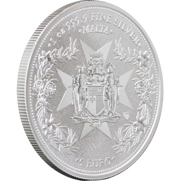 Срібна монета 1oz Золотий Орел 5 Євро 2026 Мальта