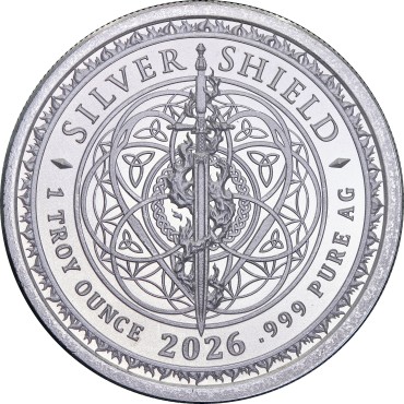 Серебряный раунд 1oz Свободная Девушка 2026 США