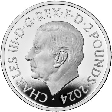 Срібна монета 1oz Зоряні Війни: Зірка Смерті 2 фунти 2024 Великобританія (пруф)