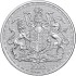 Серебряная монета 1oz Королевский Герб 2 английских фунта 2026 Великобритания