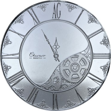 Срібний раунд 1oz Хронос 2018 США
