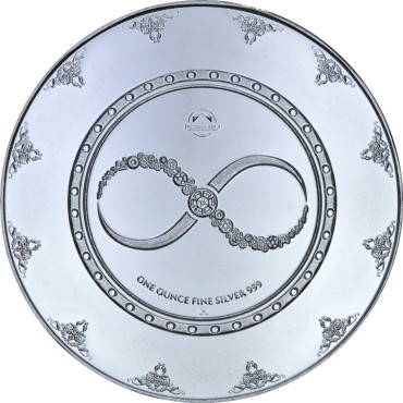 Срібний раунд 1oz Хронос 2018 США