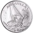 Серебряная монета 1oz Ангилья 2 доллара 2025 Восточные Карибы