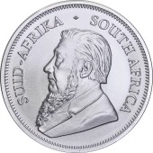 Серебряная монета 1oz Крюгерранд 1 ранд 2026 Южная Африка