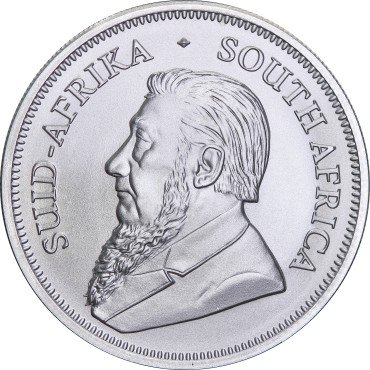 Срібна монета 1oz Крюгерранд 1 ранд 2026 Південна Африка