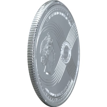 Серебряная монета 1oz Хронос 5 долларов 2019 Токелау
