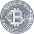 Срібний раунд 1oz Біткоін "BitPay" США