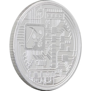 Срібний раунд 1oz Біткоін "BitPay" США