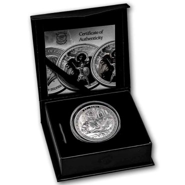 Срібна монета 1oz Святий Павло 5 седі 2026 Гана (пруф)