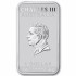Серебряная монета 1oz Прямоугольный Дракон 1 доллар 2026 Австралия