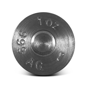 Серебряный раунд 1oz Патрон .45 Калибра США