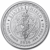 Срібний раунд 1oz Юстиція 2026 США
