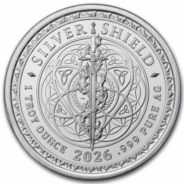 Срібний раунд 1oz Юстиція 2026 США