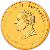 Золота монета 1/10oz Рік Кози 15 доларів 2027 Австралія