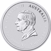 Срібна монета 1oz Рік Кози 1 долар 2027 Австралія