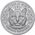 Серебряный раунд 1oz Кот Король "Идеальное Серебро" США