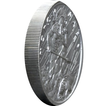 Серебряный раунд 2oz Molon Labe III США