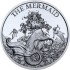 Серебряный раунд 2oz Русалка США