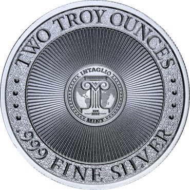 Срібний раунд 2oz Русалка США