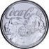 Серебряная монета 1oz Coca Cola 1 доллар 2019 Фиджи