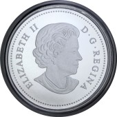 Серебряная монета 1/4oz Дракон 8 долларов 2018 Канада