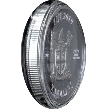 Серебряная монета 1oz Coca Cola 2 доллара 2019 Фиджи