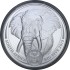 Срібна монета 1oz Слон 5 ранд 2019 Південна Африка