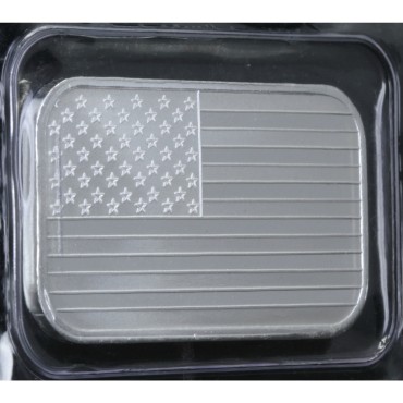 Срібний раунд 1oz Американський Прапор США